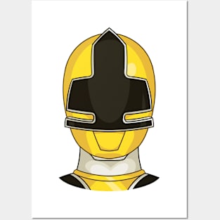 Yellow Samurai Ranger Posters and Art